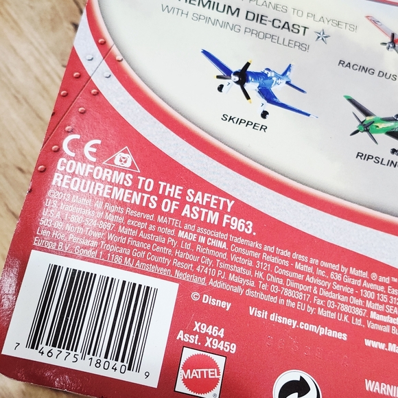 Disney Pixar Planes The World Of Leadbottom Diecast Airplane - Picture 5 of 5